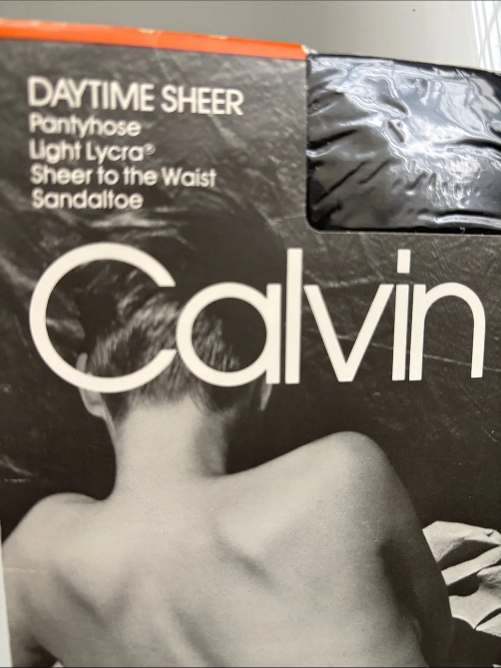 Calvin Klein Black Daytime Sheer Pantyhose Packaging